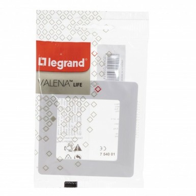 754001 - 1G PLAAT VALGE VL - Legrand - 1G PLAAT VALGE VL - Legrand - 0