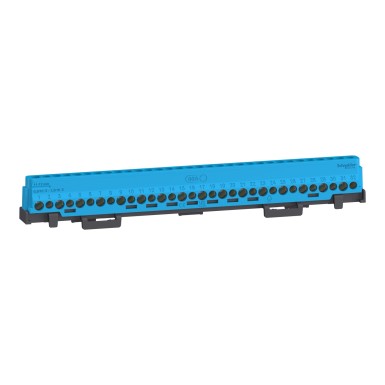 LGYT2A32 - Klemmiplokkide komplekt, Linergy, 32 auku, 16x16 mm² + 16x10 mm², maandus- või nullühenduseks - Schneider Electric - Klemmiplokkide komplekt, Linergy, 32 auku, 16x16 mm² + 16x10 mm², maandus- või nullühenduseks - Schneider Electric - 1