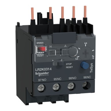 LR2K0314 - TeSys LR - mootori termokaitserelee - 5,5..8A - klass 10A - Schneider Electric - TeSys LR - mootori termokaitserelee - 5,5..8A - klass 10A - Schneider Electric - 0