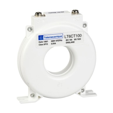 LT6CT1001 - Voolutrafo TeSys T LT6CT 100/1 A täpsus: klass 5P - Schneider Electric - Voolutrafo TeSys T LT6CT 100/1 A täpsus: klass 5P - Schneider Electric - 0