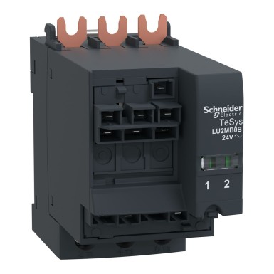 LU2MB0B - Pöördeplokk vertikaalseks paigaldamiseks, TeSys Ultra, 32A/690V, mähis 24V AC - Schneider Electric - Pöördeplokk vertikaalseks paigaldamiseks, TeSys Ultra, 32A/690V, mähis 24V AC - Schneider Electric - 0