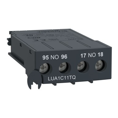 LUA1C11TQ - Abikontakt, TeSys Ultra, 1NO + 1NC, 0 kuni 250VAC/DC, vea signalisatsiooniks, komplekt 10 tk. - Schneider Electric - Abikontakt, TeSys Ultra, 1NO + 1NC, 0 kuni 250VAC/DC, vea signalisatsiooniks, komplekt 10 tk. - Schneider Electric - 0