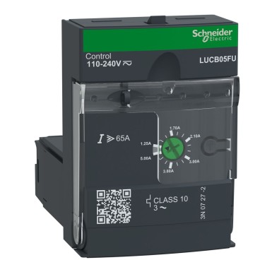 LUCB05FU - Täiustatud juhtimisseade, TeSys Ultra, 3P, 1,25 kuni 5A, 690VAC, kaitse ja diagnostika, klass 10, 110 kuni 240VAC/DC mähis - Schneider Electric - Täiustatud juhtimisseade, TeSys Ultra, 3P, 1,25 kuni 5A, 690VAC, kaitse ja diagnostika, klass 10, 110 kuni 240VAC/DC mähis - Schneider Electric - 0