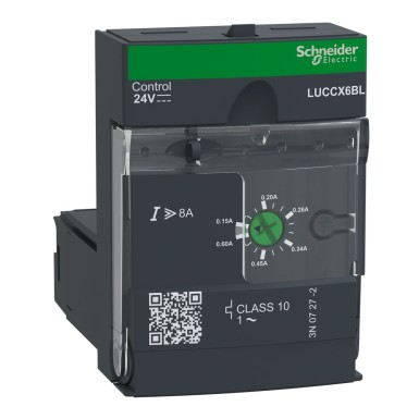 LUCCX6BL - Täiustatud juhtimisseade, TeSys Ultra, 0,150,6A, 1P mootorid, kaitse ja diagnostika, klass 10, mähis 24V - Schneider Electric - Täiustatud juhtimisseade, TeSys Ultra, 0,150,6A, 1P mootorid, kaitse ja diagnostika, klass 10, mähis 24V - Schneider Electric - 0