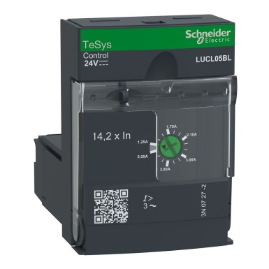 LUCL05BL - Standardjuhtimisseade, TeSys Ultra, 1,255A, 3P mootorid, magnetkaitse, mähis 24V DC - Schneider Electric - Standardjuhtimisseade, TeSys Ultra, 1,255A, 3P mootorid, magnetkaitse, mähis 24V DC - Schneider Electric - 0