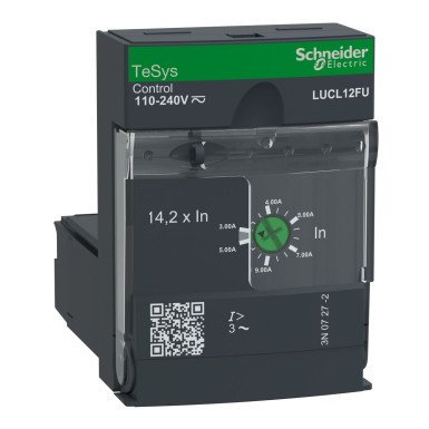 LUCL12FU - Standardne juhtseade, TeSys Ultra, 3P, 3 kuni 12A, 690VAC, magnetiline kaitse, 110 kuni 240VAC/DC mähis. - Schneider Electric - Standardne juhtseade, TeSys Ultra, 3P, 3 kuni 12A, 690VAC, magnetiline kaitse, 110 kuni 240VAC/DC mähis. - Schneider Electric - 0