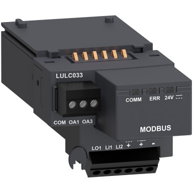 LULC033 - Kommunikatsioonimoodul, TeSys Ultra, 24VDC, Modbus RTU, esikülg - Schneider Electric - Kommunikatsioonimoodul, TeSys Ultra, 24VDC, Modbus RTU, esikülg - Schneider Electric - 0