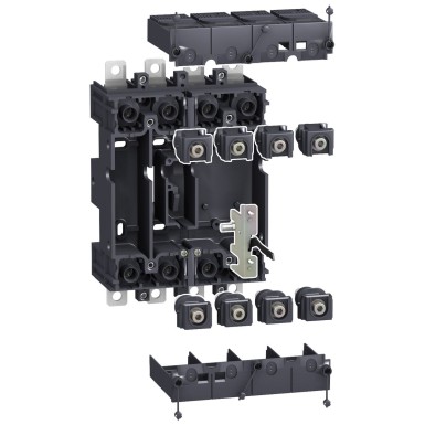 LV429267 - Pistikupesa, ComPact NSX 100/160/250, esi/tagasi ühendatud, 4-pooluseline - Schneider Electric - Pistikupesa, ComPact NSX 100/160/250, esi/tagasi ühendatud, 4-pooluseline - Schneider Electric - 0