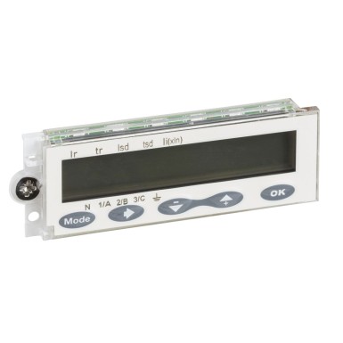 LV429483 - LCD-ekraanimoodul MicroLogic 5 väljalülitusseadmele, ComPact NSX, 1 varuosa - Schneider Electric - LCD-ekraanimoodul MicroLogic 5 väljalülitusseadmele, ComPact NSX, 1 varuosa - Schneider Electric - 0