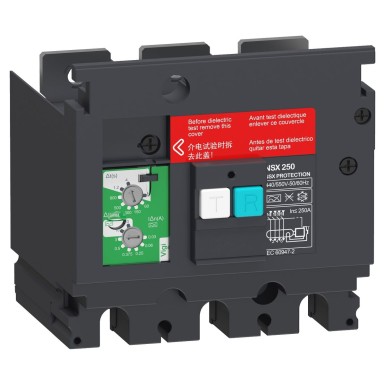 LV429488 - Maavoolukaitse lisamoodul VigiPacT, ComPacT NSX 100/160, 200VAC kuni 440VAC, 30mA kuni 30A, 3 poolust - Schneider Electric - Maavoolukaitse lisamoodul VigiPacT, ComPacT NSX 100/160, 200VAC kuni 440VAC, 30mA kuni 30A, 3 poolust - Schneider Electric - 0