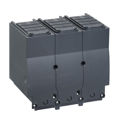 LV432595 - Pikk klemmikilp hajutitele, ComPacT NSX400/630, samm 52,5 mm, IP40, 3 poolust. - Schneider Electric - Pikk klemmikilp hajutitele, ComPacT NSX400/630, samm 52,5 mm, IP40, 3 poolust. - Schneider Electric - 0