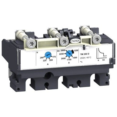 LV438135 - Väljalülitusseade TM160DC, ComPact NSX 160 DC, termomagnetiline, 160 A nimiväärtus, 3P 3d - Schneider Electric - Väljalülitusseade TM160DC, ComPact NSX 160 DC, termomagnetiline, 160 A nimiväärtus, 3P 3d - Schneider Electric - 0