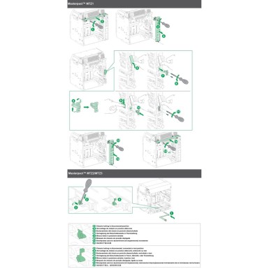 LV833779 - MasterPact MTZ1/2/3 - raamilukk - Ronis lukk - rack in, rack out, test - Schneider Electric - MasterPact MTZ1/2/3 - raamilukk - Ronis lukk - rack in, rack out, test - Schneider Electric - 0