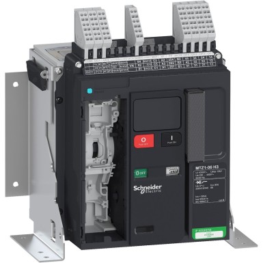 LV846436 - Kaitselüliti raam, MasterPact MTZ1 06H3, 630A, 66kA/440VAC 50/60Hz (Icu), 3P, fikseeritud, ilma juhtseadmeta - Schneider Electric - Kaitselüliti raam, MasterPact MTZ1 06H3, 630A, 66kA/440VAC 50/60Hz (Icu), 3P, fikseeritud, ilma juhtseadmeta - Schneider Electric - 0