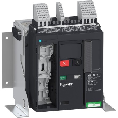 LV846438 - Kaitselüliti raam, MasterPact MTZ1 10H3, 1000A, 66kA/440VAC 50/60Hz (Icu), 3P, fikseeritud, ilma juhtseadmeta - Schneider Electric - Kaitselüliti raam, MasterPact MTZ1 10H3, 1000A, 66kA/440VAC 50/60Hz (Icu), 3P, fikseeritud, ilma juhtseadmeta - Schneider Electric - 0