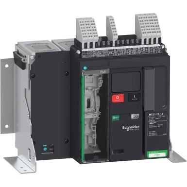 LV846445 - Kaitselüliti raam, MasterPact MTZ1 10H3, 1000A, 66kA/440VAC 50/60Hz (Icu), 4P, fikseeritud, ilma juhtseadmeta - Schneider Electric - Kaitselüliti raam, MasterPact MTZ1 10H3, 1000A, 66kA/440VAC 50/60Hz (Icu), 4P, fikseeritud, ilma juhtseadmeta - Schneider Electric - 0