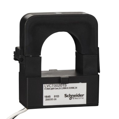 LVCT00201S - LVCT 200 A 0,333 V väljund split core CT ?=32 mm x H=32 mm - Schneider Electric - LVCT 200 A 0,333 V väljund split core CT ?=32 mm x H=32 mm - Schneider Electric - 0