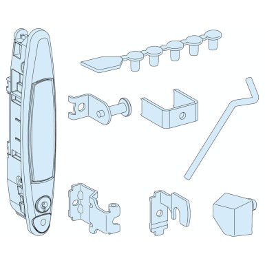 LVS01032 - PrismaSeT G Active - uksesulgemise tarvikud - kapis ja korpus - IP30 - Schneider Electric - PrismaSeT G Active - uksesulgemise tarvikud - kapis ja korpus - IP30 - Schneider Electric - 0