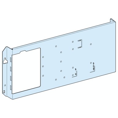 LVS03031 - Kinnitusplaat, PrismaSeT G, NSX/CVS/Vigi 250A jaoks, horisontaalne fikseeritud, pööratav käepide, 5M, W600mm - Schneider Electric - Kinnitusplaat, PrismaSeT G, NSX/CVS/Vigi 250A jaoks, horisontaalne fikseeritud, pööratav käepide, 5M, W600mm - Schneider Electric - 0