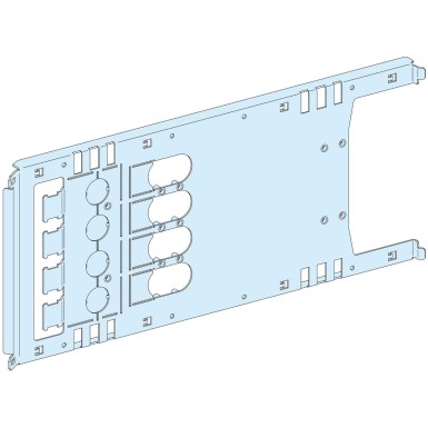 LVS03454 - Paigaldusplaat, PrismaSeT P, Vigi NSX/CVS 4P 630A jaoks, horisontaalne pistikupesa/roti käepide/mootorikäepide, W650mm - Schneider Electric - Paigaldusplaat, PrismaSeT P, Vigi NSX/CVS 4P 630A jaoks, horisontaalne pistikupesa/roti käepide/mootorikäepide, W650mm - Schneider Electric - 0