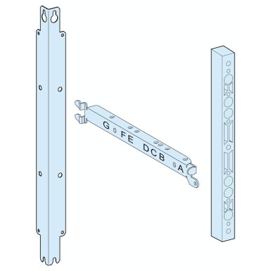 LVS03546 - Kinnitusplaat, PrismaSeT G, FuPact ISFL160/ISFL250 kuni 630 3P jaoks, vertikaalne, kaitsekandjate käepide, 24M, W650mm - Schneider Electric - Kinnitusplaat, PrismaSeT G, FuPact ISFL160/ISFL250 kuni 630 3P jaoks, vertikaalne, kaitsekandjate käepide, 24M, W650mm - Schneider Electric - 0