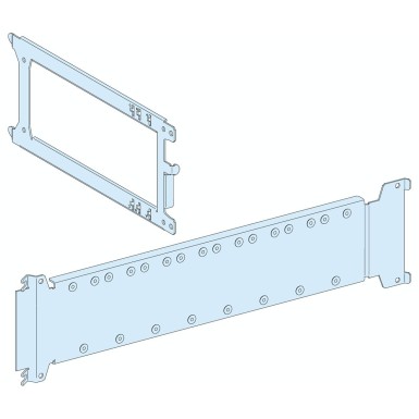 LVS03553 - Kinnitusplaat, PrismaSeT P, FuPacT ISFT100N jaoks, vertikaalne fikseeritud, kaitsmekandjate käepide, 8M, W650mm - Schneider Electric - Kinnitusplaat, PrismaSeT P, FuPacT ISFT100N jaoks, vertikaalne fikseeritud, kaitsmekandjate käepide, 8M, W650mm - Schneider Electric - 0