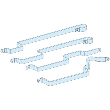 LVS04024 - 4 ühenduskomplekt, 200A, Linergy BS mitmeastmelise vooluahela ühendamiseks Linergy FM seadmesööturiga - Schneider Electric - 4 ühenduskomplekt, 200A, Linergy BS mitmeastmelise vooluahela ühendamiseks Linergy FM seadmesööturiga - Schneider Electric - 0