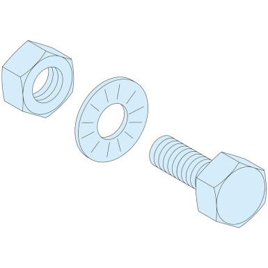 LVS04194 - Linergy BS - 20 kruvi komplekt - M6 x 20 5 mm latti jaoks - Schneider Electric - Linergy BS - 20 kruvi komplekt - M6 x 20 5 mm latti jaoks - Schneider Electric - 0