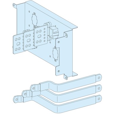 LVS04455 - Ühendusülekande komplekt, PrismaSeT P, NSX630, 3P, horisontaalne fikseeritud, klambriga, kanalisatsiooniühenduses - Schneider Electric - Ühendusülekande komplekt, PrismaSeT P, NSX630, 3P, horisontaalne fikseeritud, klambriga, kanalisatsiooniühenduses - Schneider Electric - 0