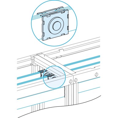 LVS04640 - PrismaSeT P Active - Horisontaalne ühendusseade 50/60 mm - Schneider Electric - PrismaSeT P Active - Horisontaalne ühendusseade 50/60 mm - Schneider Electric - 0