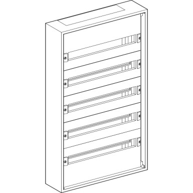 LVS08005 - Kapp, PrismaSeT G, moodulseadmetele, seinale paigaldatav, W555mm, H930mm (5R), IP30, esiplaatidega, pakend 160 - Schneider Electric - Kapp, PrismaSeT G, moodulseadmetele, seinale paigaldatav, W555mm, H930mm (5R), IP30, esiplaatidega, pakend 160 - Schneider Electric - 0