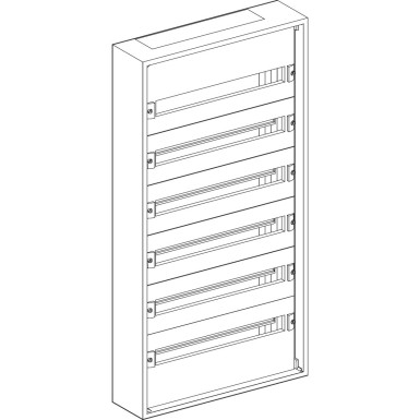 LVS08006 - Kapp, PrismaSeT G, moodulseadmetele, seinale paigaldatav, W555mm, H1080mm (6R), IP30, koos esiplaatidega, pakk 160 - Schneider Electric - Kapp, PrismaSeT G, moodulseadmetele, seinale paigaldatav, W555mm, H1080mm (6R), IP30, koos esiplaatidega, pakk 160 - Schneider Electric - 0