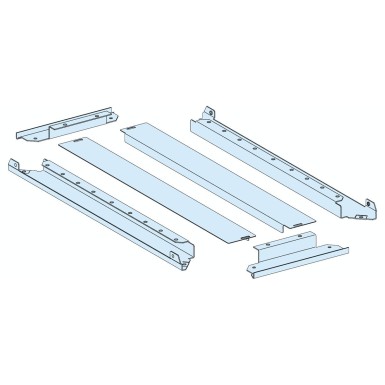 LVS08693 - Torustikuplaat, PrismaSeT P, kaheosaline torustikuplaat, korpusele W300mm, D600mm, IP31, valge, RAL 9003 - Schneider Electric - Torustikuplaat, PrismaSeT P, kaheosaline torustikuplaat, korpusele W300mm, D600mm, IP31, valge, RAL 9003 - Schneider Electric - 0