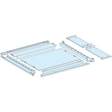 LVS08697 - Torustikuplaat, PrismaSeT P, kaheosaline torustikuplaat, korpusele W650+150mm, D600mm, IP31, valge, RAL 9003 - Schneider Electric - Torustikuplaat, PrismaSeT P, kaheosaline torustikuplaat, korpusele W650+150mm, D600mm, IP31, valge, RAL 9003 - Schneider Electric - 0