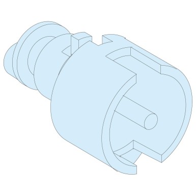 LVS09932 - PrismaSeT Active - IP55 käepideme sisestus - 3 mm topeltvarras - Schneider Electric - PrismaSeT Active - IP55 käepideme sisestus - 3 mm topeltvarras - Schneider Electric - 0