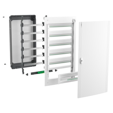 LVSXH524 - PrismaSeT XS Flush 5R24M Trans Door 1TB - Schneider Electric - PrismaSeT XS Flush 5R24M Trans Door 1TB - Schneider Electric - 1