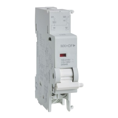 M9A26948 - Multi9 paralleelväljalülitus koos väljalülituskontaktiga MX + OF 12/24 V AC 12/24 V DC - Schneider Electric - Multi9 paralleelväljalülitus koos väljalülituskontaktiga MX + OF 12/24 V AC 12/24 V DC - Schneider Electric - 0