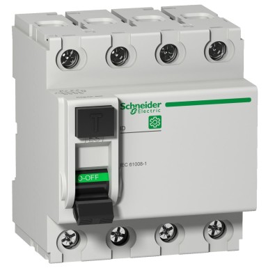 M9R11440 - Jääkvoolukaitselüliti (RCCB), Multi9 ID, 4P, 40A, AC-tüüp, 30mA - Schneider Electric - Jääkvoolukaitselüliti (RCCB), Multi9 ID, 4P, 40A, AC-tüüp, 30mA - Schneider Electric - 0