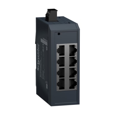 MCSESU083FN0 - Modicon Standard Unmanaged Switch 8 porti vase jaoks - Schneider Electric - Modicon Standard Unmanaged Switch 8 porti vase jaoks - Schneider Electric - 0