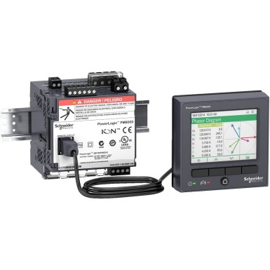 METSEPM8214 - PowerLogic PM8000 PM8214 LV DC DIN rööbasteele paigaldatav mõõtja + kaugnäidik int. - Schneider Electric - PowerLogic PM8000 PM8214 LV DC DIN rööbasteele paigaldatav mõõtja + kaugnäidik int. - Schneider Electric - 1