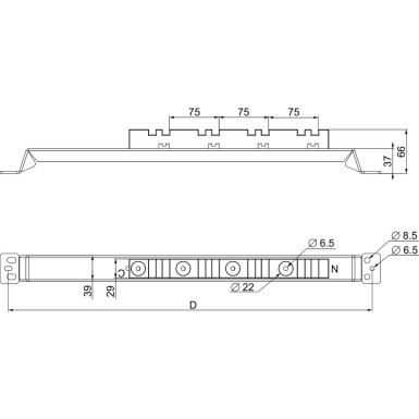 NSYAS800 - Seadistustugi 800 mm - Schneider Electric - Seadistustugi 800 mm - Schneider Electric - 0