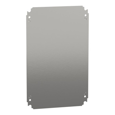 NSYMM3045 - Lihtkinnitusplaat H300xW450mm, valmistatud tsingitud terasplekist - Schneider Electric - Lihtkinnitusplaat H300xW450mm, valmistatud tsingitud terasplekist - Schneider Electric - 0