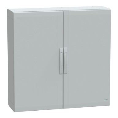 NSYPLA10103G - Põrandal seisev polüesterkapp, Thalassa PLA, tavaline uks, täielikult suletud, 1000x1000x320mm, IP65, IK10 - Schneider Electric - Põrandal seisev polüesterkapp, Thalassa PLA, tavaline uks, täielikult suletud, 1000x1000x320mm, IP65, IK10 - Schneider Electric - 0