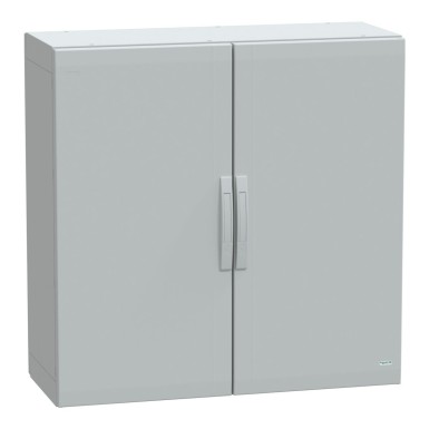 NSYPLA10104G - Põrandalähedane polüesterkapp, Thalassa PLA, tavaline uks, täielikult suletud, 1000x1000x420mm, IP65, IK10 - Schneider Electric - Põrandalähedane polüesterkapp, Thalassa PLA, tavaline uks, täielikult suletud, 1000x1000x420mm, IP65, IK10 - Schneider Electric - 0