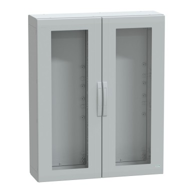 NSYPLA12103TG - Põrandal seisev polüesterkapp, Thalassa PLA, klaasitud uks, täielikult suletud, 1250x1000x320mm, IP65, IK08 - Schneider Electric - Põrandal seisev polüesterkapp, Thalassa PLA, klaasitud uks, täielikult suletud, 1250x1000x320mm, IP65, IK08 - Schneider Electric - 0