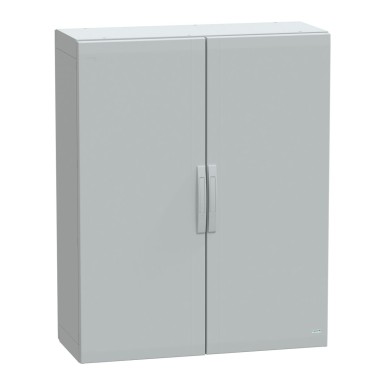 NSYPLA12104G - Põrandal seisev polüesterkapp, Thalassa PLA, tavaline uks, täielikult suletud, 1250x1000x420mm, IP65, IK10 - Schneider Electric - Põrandal seisev polüesterkapp, Thalassa PLA, tavaline uks, täielikult suletud, 1250x1000x420mm, IP65, IK10 - Schneider Electric - 0