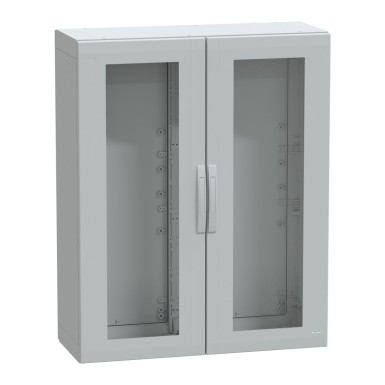 NSYPLA12104TG - Põrandal seisev polüesterkapp, Thalassa PLA, klaasitud uks, täielikult suletud, 1250x1000x420mm, IP65, IK08 - Schneider Electric - Põrandal seisev polüesterkapp, Thalassa PLA, klaasitud uks, täielikult suletud, 1250x1000x420mm, IP65, IK08 - Schneider Electric - 0