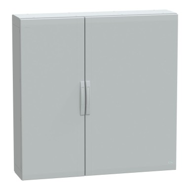 NSYPLA12123G - Põrandal seisev polüesterkapp, Thalassa PLA, tavaline uks, täielikult suletud, 1250x1250x320mm, IP65, IK10 - Schneider Electric - Põrandal seisev polüesterkapp, Thalassa PLA, tavaline uks, täielikult suletud, 1250x1250x320mm, IP65, IK10 - Schneider Electric - 0