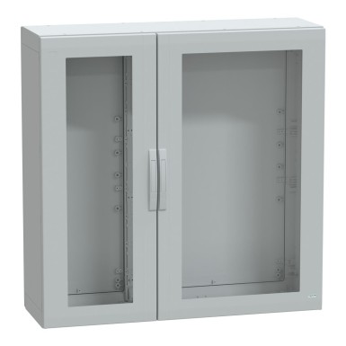 NSYPLA12124TG - Põrandal seisev polüesterkapp, Thalassa PLA, klaasitud uks, täielikult suletud, 1250x1250x420mm, IP65, IK08 - Schneider Electric - Põrandal seisev polüesterkapp, Thalassa PLA, klaasitud uks, täielikult suletud, 1250x1250x420mm, IP65, IK08 - Schneider Electric - 0