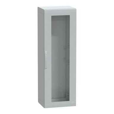 NSYPLA1554TG - Põrandal seisev polüesterkapp, Thalassa PLA, klaasitud uks, täielikult suletud, 1500x500x420mm, IP65, IK08 - Schneider Electric - Põrandal seisev polüesterkapp, Thalassa PLA, klaasitud uks, täielikult suletud, 1500x500x420mm, IP65, IK08 - Schneider Electric - 0